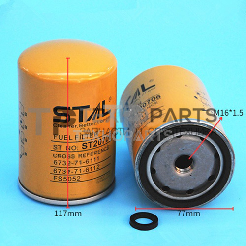 Фильтр топливный ST20706 STAL для спецтехники Фильтр топливный ST20706 STAL для спецтехники