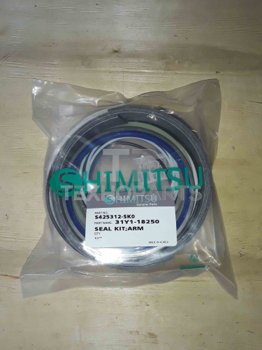 Ремкомплект гидроцилиндра рукояти S425312-SK0 R250LC-7 Shimitsu для спецтехники 