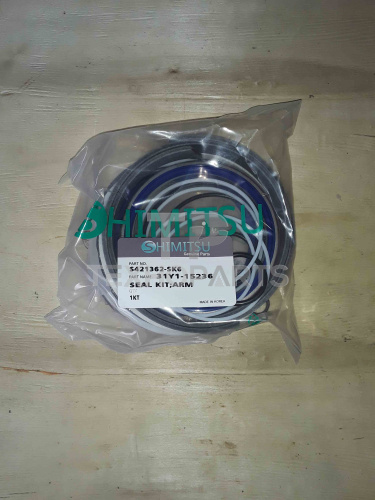Ремкомплект гидроцилиндра рукояти S421362-SK6 R210LC-7 Shimitsu для спецтехники 
