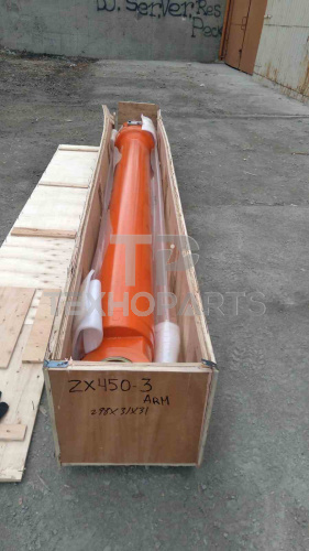 Гидроцилиндр рукояти S345532 ZX450-3 без трубок Shimitsu для спецтехники 