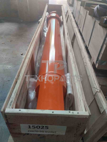 Гидроцилиндр ковша S367141 ZX670-5G без трубок Shimitsu для спецтехники 