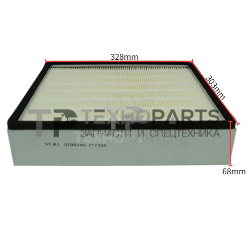 Фильтр салона ST86049 STAL для спецтехники Фильтр салона ST86049 STAL для спецтехники