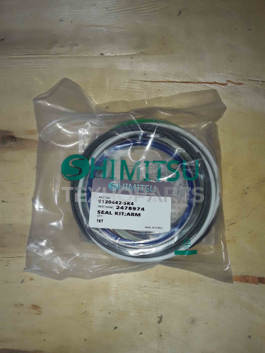 Ремкомплект гидроцилиндра рукояти S120442-SK4 320D Shimitsu для спецтехники 