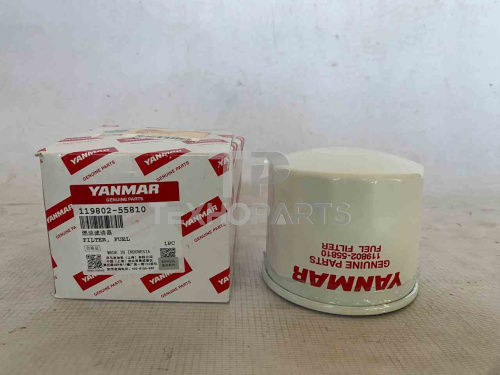 Фильтр топливный 119802-55810 Yanmar для спецтехники 