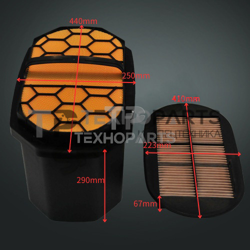 Фильтр воздушный ST40166AB STAL для спецтехники 