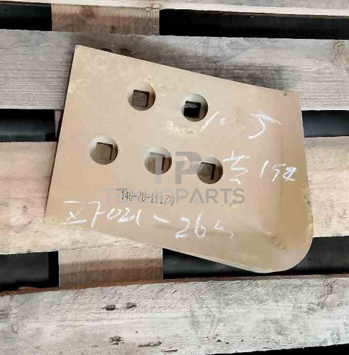 Нож боковой левый 140-70-11170 D65A-6 (27MnTiB) SUNMACH для спецтехники 