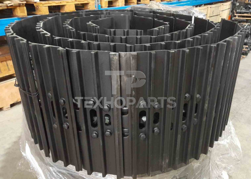 Цепь гусеничная в сборе 49L M20 600мм 9250500 ZX200LC-3 KJIN для спецтехники Цепь гусеничная в сборе 49L M20 600мм 9250500 ZX200LC-3 KJIN для спецтехники