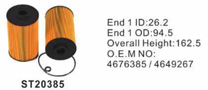Фильтр топливный ST20385 STAL для спецтехники Фильтр топливный ST20385 STAL для спецтехники